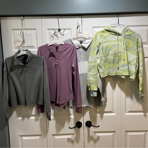 BUNDLE - Wild Fable Shirt/Top Bundle - Crop Polo - Picture 1 of 7